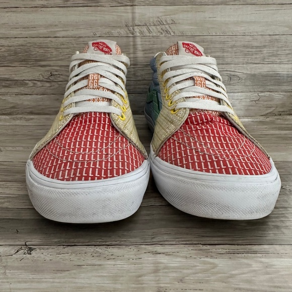 Vans Sk8 Hi Sneakers Mens Pride Month Skateboard Shoe Chukka High Top Size 11 - Picture 4 of 13
